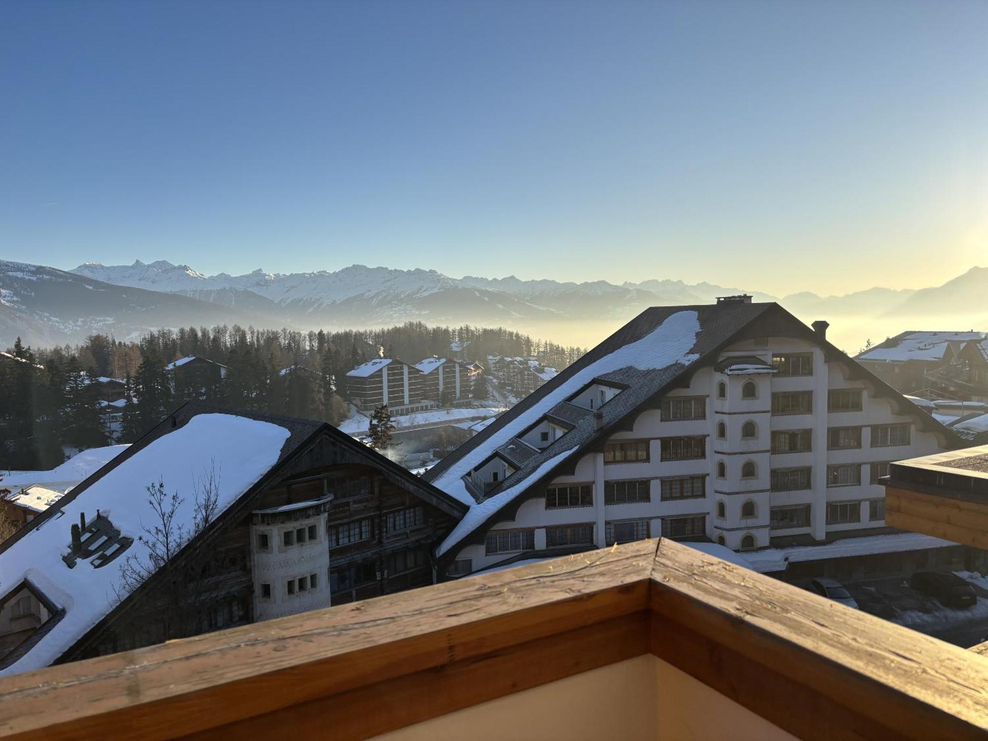 شقة L'Eperon Center Crans Wonderful View المظهر الخارجي الصورة